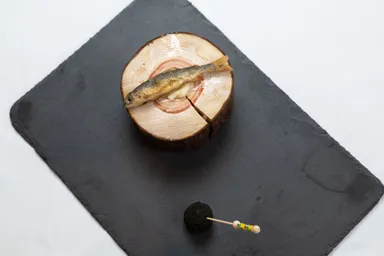 アミューズ　千葉県の稚鮎