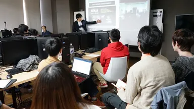 プロジェクトのキックオフの様子(1)