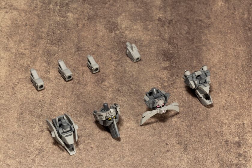  『M.S.G』より、商品化希望のご意見が多かった
カスタマイズヘッドの第二弾、
「メカサプライ15 カスタマイズヘッドB」が登場！