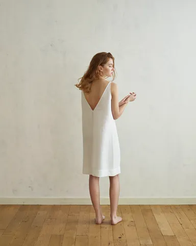 Aラインワンピース_バック