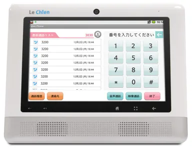 テレビ電話画面