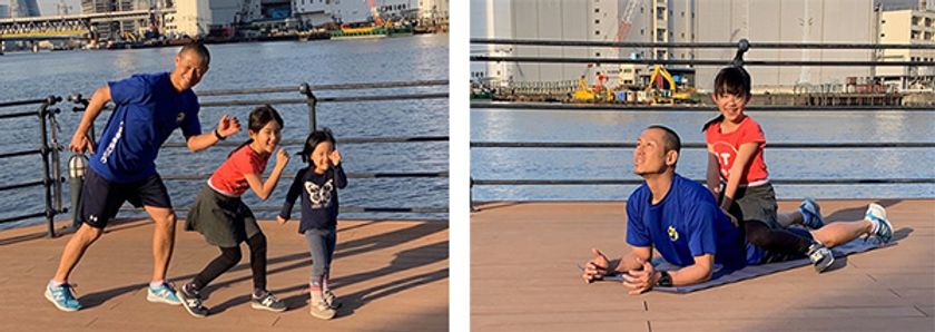 「こどもの日」はTOKYO ISLAND RESORTでアクティビティ！
T.I.R.親子で楽しむストレッチwith J.T.（高橋 純一）
