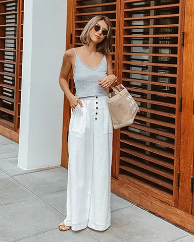 『CAVEZA ROSSO(カベサロッソ)』バイカラーステッチリラックスパンツ