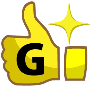 金の価値のある新しいGoldいいね！ロゴ