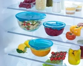 フタ付き耐熱ガラスボウル