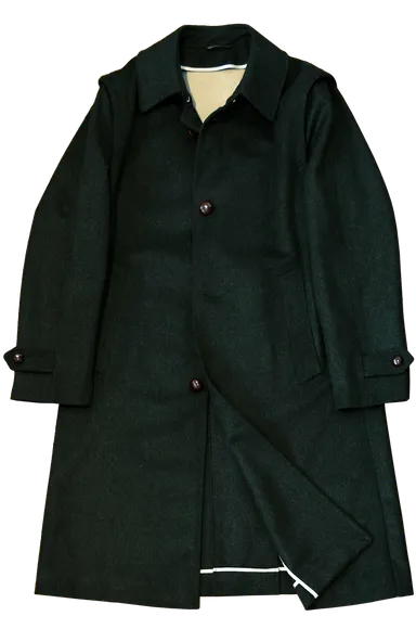 ローデンパターンオーダーコート　平置きフロント