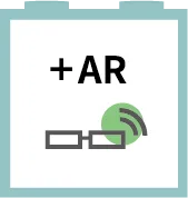 ＋AR