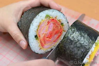 絵巻き寿司「バラ」