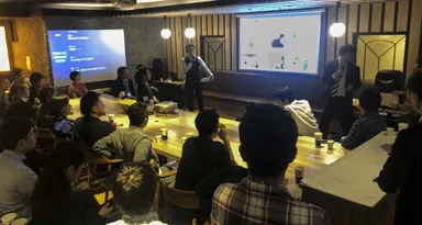 (4) プロジェクト発表の様子 1