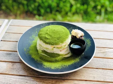 お抹茶ミルクパンケーキ