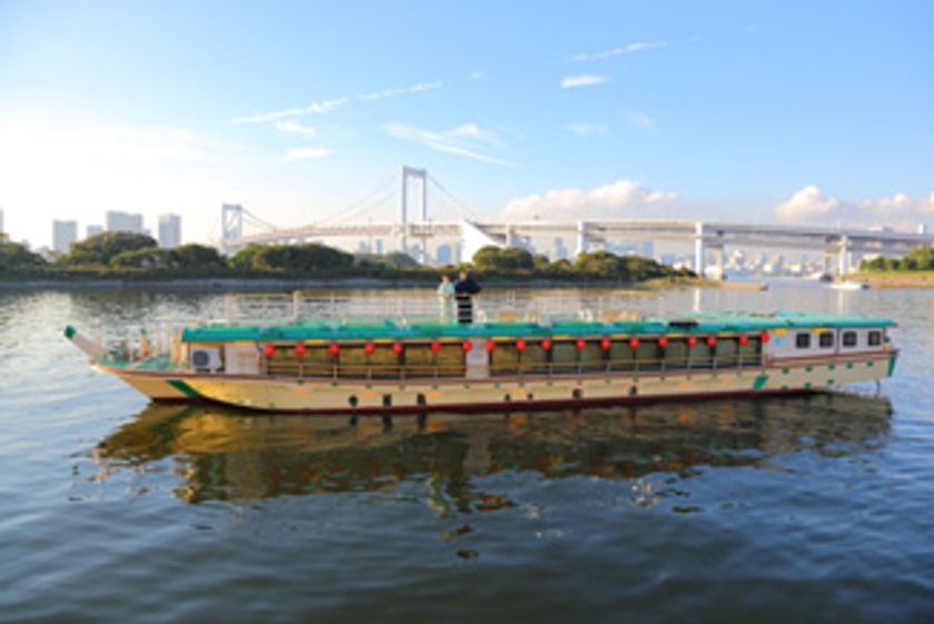 東京を水辺から楽しむ、粋なおもてなし
屋形船会食付きウエディングプラン
2019年5月24日（金）より第一ホテル東京シーフォートにて販売開始