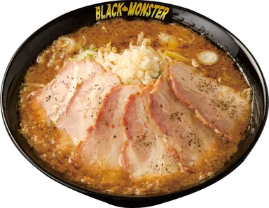 嵐げんこつ BLACK MONSTERチャーシューメン(990円税込み)
