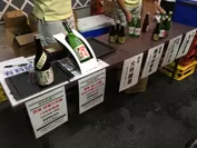 日本酒ブースの様子(昨年)