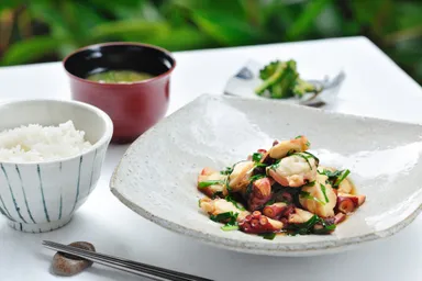 【星のや竹富島】たこチャンプルーランチ