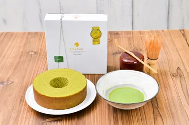 金賞受賞：バウムクーヘン抹茶