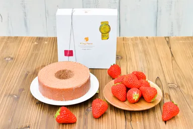 金賞受賞：バウムクーヘンいちご