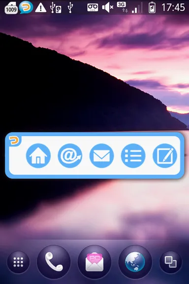 ホーム画面にウィジェットを配置