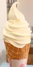 生芋こんにゃくの豆乳ソフトクリーム