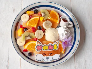 しばんばんのトロピカルフルーツパンケーキ