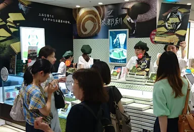 昨年の茶都利ラングドシャ出店の様子