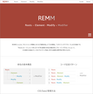 あらゆるウェブページ制作に対応！CSSコーディングメソッド「REMM(レム)」の情報サイトを公開