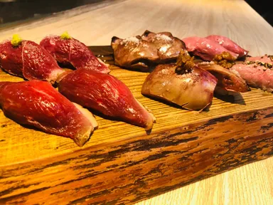 超希少な鴨寿司