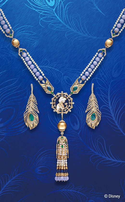 ディズニー最新作『アラジン』 6月7日（金）全国公開に先立ち
プレミアムジュエリー ネックレス＆イヤリング発売
