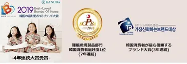 韓国信頼できるブランド受賞