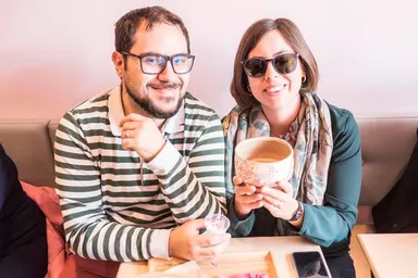 有機のお抹茶も楽しめる