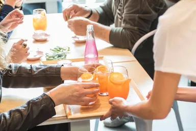 酒カクテルでアペリティーボ