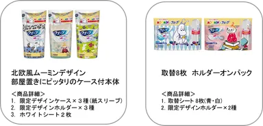 『ウェーブ ハンディワイパー』ムーミンデザインの特長