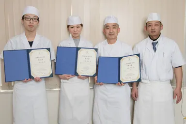 卒業時の修了証の授与