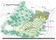 樹林葬墓苑計画図