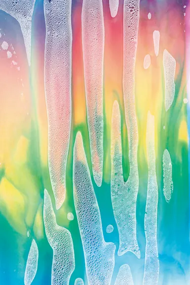 Untitled (Melting Rainbows 034), 2010