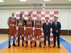 サン・クロレラ本社にてバスケットボール「KYOTO BB.EXE 開幕直前 記者会見」を開催