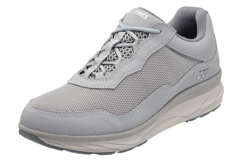 12mの高さから落とした生卵が割れずに6m以上跳ね返る
「パワークッションプラス」搭載
メッシュ仕様で湿度の高い夏も快適に
歩幅を伸ばして運動効果を高めるウォーキングシューズ
LC108(女性用)・MC108(男性用) 2019年7月上旬より発売