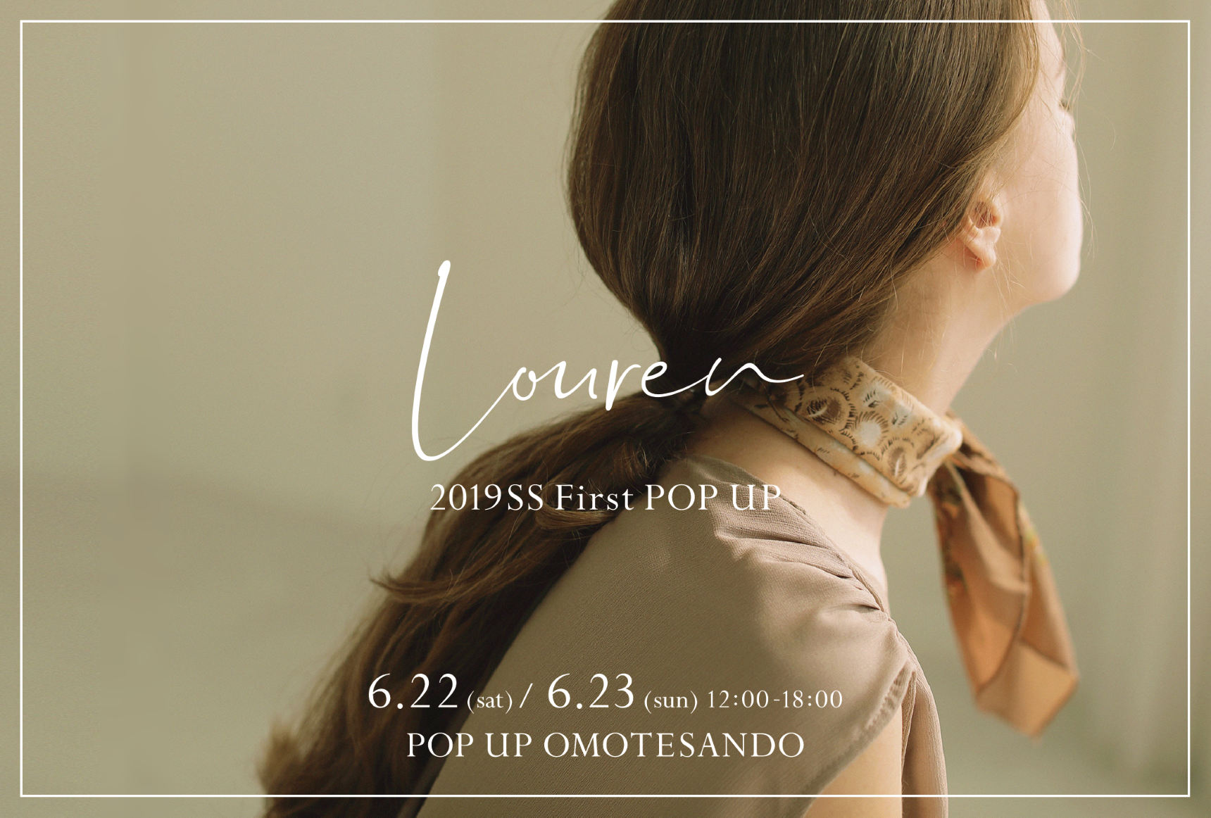 インスタ発のアパレルブランド『louren(ローレン)』 表参道で
