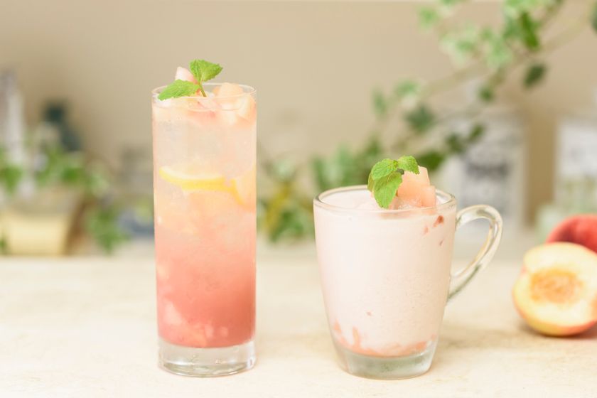 夏本番に嬉しい爽やかな“ピーチたっぷりドリンク”2種登場! 
期間限定フェア「Peach Peach Summer!!」開催