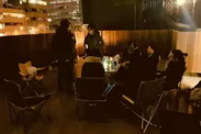 お仕事帰りに、屋上で乾杯！