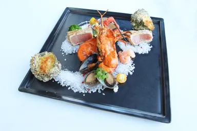 海の幸の盛り合わせ