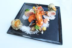 海の幸の盛り合わせ