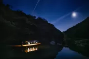 【星のや京都】奥嵐山の月明かり舟
