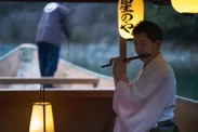 【星のや京都】篠笛の生演奏