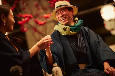 【磐梯山温泉ホテル】地酒と共に踊りの後の余韻を楽しむ