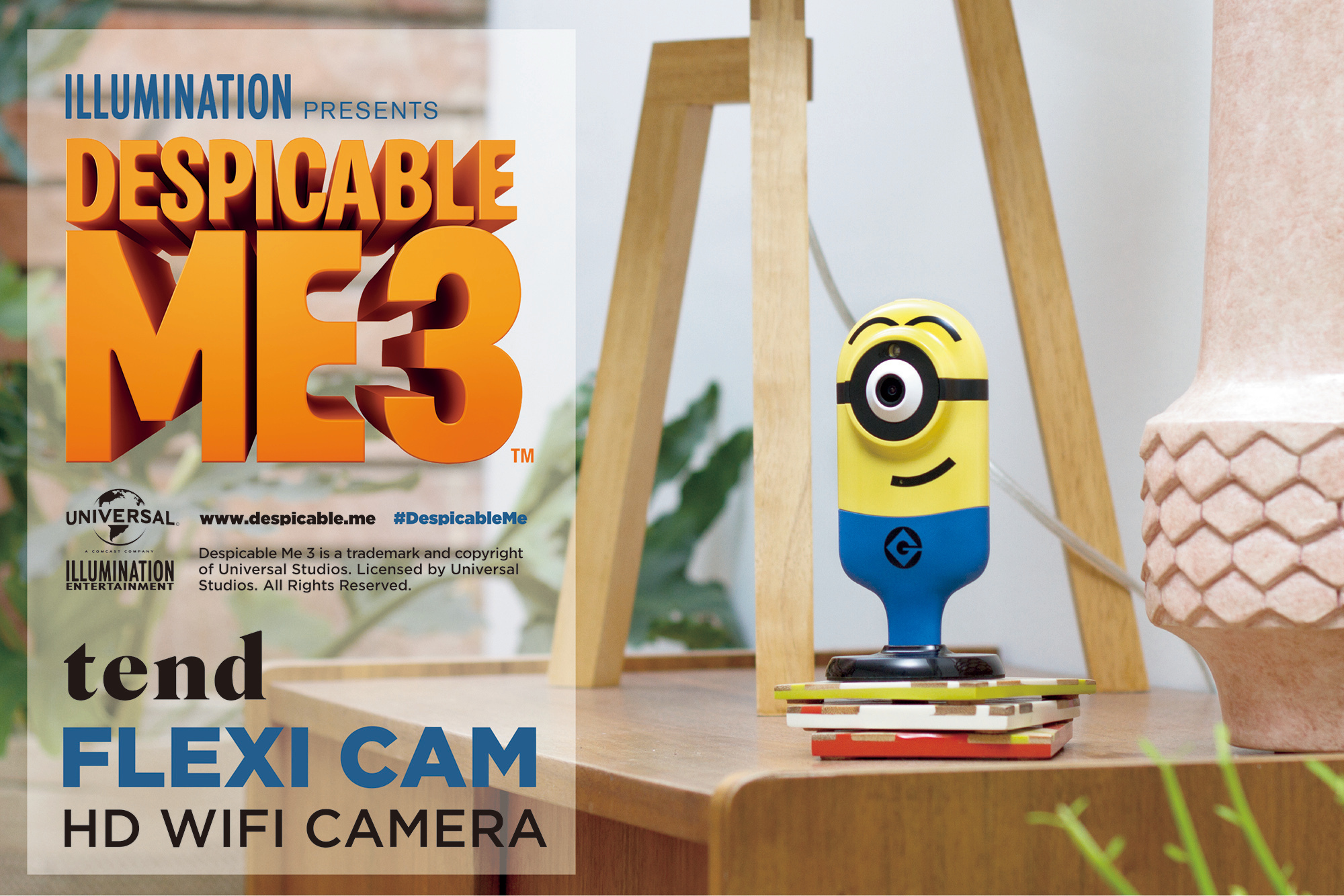 大人気キャラクター ミニオンズ の可愛い見守りカメラ 新バージョン発売 株式会社 F K Solutionsのプレスリリース