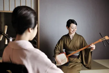 【星のや東京】三味線稽古2