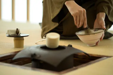 【星のや東京】茶の湯手元1