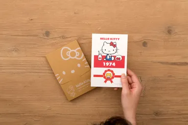 【ハローキティ45周年記念】歴代ハローキティポストカード45枚セット_1