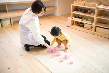 モンテッソーリ教育をベースとした保育