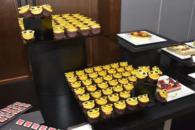 フラワーロックをモチーフにしたスイーツ